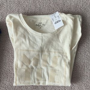 NWT J.Crew Collector Cotton T-Shirt